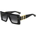 Lunettes sur Grenoble : Lunettes de soleil Dsquared D2 0169/S Lunettes de soleil, Noir/Gris, 64 mm