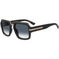 Lunettes sur Grenoble : Lunettes de soleil Dsquared D2 0159/S Lunettes de soleil, Noir/Gris, 55 mm