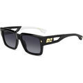 Lunettes sur Grenoble : Lunettes de soleil Dsquared D2 0143/S Lunettes de soleil, Noir/Gris, 53 mm