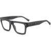 Lunettes de soleil Dsquared ICON 0023 Cadres Optiques, Gris, 53 mm