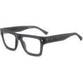Lunettes sur Grenoble : Lunettes de soleil Dsquared ICON 0023 Cadres Optiques, Gris, 53 mm