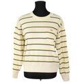 Pull Lacoste Pull en coton beige