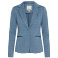 Manteaux sur Grenoble : Manteau Ichi BLAZER BLEU - BLUE MIRAGE FLOCK DOT - S