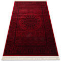 Tapis Rugsx Tapis ORIENT 6039 bordeaux / noir Cadre, 100x200 cm Bordeaux 100x200 cm. . Maison & D&eacute;co > Tapis.