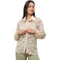 Chemises sur Grenoble : Chemise La Modeuse Chemisiers, blouses pour femme - Beige -
