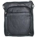 Saccoches / Etuis sur Grenoble : Pochette Francinel Sacoche Bandouli&egrave;re en cuir ref 35927 no Noir