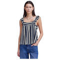 Tee-shirts sur Grenoble : T-shirt Ichi IHMARRAKECH AOP TO8 - TOTAL ECLIPSE STRIPE AOP - L