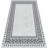 Tapis Rugsx Tapis ALLURE 1960 Cl&eacute; grecque, cadre - 140x190 cm Blanc 140x190 cm. . Maison & D&eacute;co > Tapis.