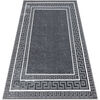 Tapis Rugsx Tapis ALLURE 1960 Cl&eacute; grecque, cadre - 140x190 cm Gris 140x190 cm. . Maison & D&eacute;co > Tapis.