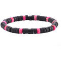 Bracelets Sixtystones Bracelet Heishi Jaspe Rose-Small-16cm Grenoble