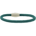 Bracelets Sixtystones Bracelet Heishi Agate Noire-XXL-22cm Argent&eacute;