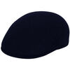 Casquette Chapeau-Tendance Casquette bomb&eacute;e 100% laine T54 Bleu