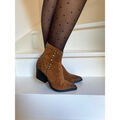Bottes femme sur Grenoble : Bottines Semerdjian - Santiag E702E13 Camoscio Fox