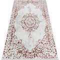D&eacute;coration sur Grenoble : Tapis Rugsx Tapis ALLURE 1961 Ornement, cadre - Structurel, 180x270 cm Blanc 180x270 cm. . Maison & D&eacute;co > Tapis.