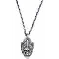 Colliers sur Grenoble : Collier Orusbijoux Collier Argent Scalp Indien Argent&eacute;