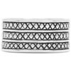 Bijoux Orusbijoux Bague En Argent Anneaux Large Ethnique Pour Homme Argent&eacute;