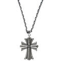 Collier Orusbijoux Collier Homme Argent Grande Croix Rock Argent&eacute;