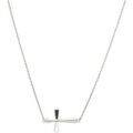 Collier Orusbijoux Collier Argent&eacute; Croix Arrondie Argent&eacute; Grenoble