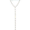 Collier Orusbijoux Collier Cravate Argent Dor&eacute; Pierres Lapis Bleu