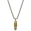 Collier Orusbijoux Collier Homme Argent Bronze Balle T&ecirc;te De Mort Argent&eacute; Grenoble