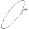 Bracelets Orusbijoux Bracelet Argent Rhodi&eacute; Pierres Naturelles Amazonite Argent&eacute;