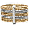 Bijoux Orusbijoux Bague Semainier Argent Dor&eacute; Rhodi&eacute; Dor&eacute;