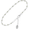Bracelets Orusbijoux Bracelet En Argent Rhodi&eacute; Pierres Labradorite Argent&eacute;