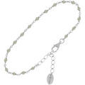 Bracelets Orusbijoux Bracelet En Argent Rhodi&eacute; Pierres Labradorite Argent&eacute; Grenoble