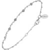 Bracelets Orusbijoux Bracelet Argent Rhodi&eacute; Pierres Naturelles Labradorite Argent&eacute;