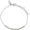 Bracelets Orusbijoux Bracelet Argent Rhodi&eacute; Pierres Naturelles Labradorite Argent&eacute;