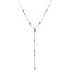 Collier Orusbijoux Collier En Argent Rhodi&eacute; Cravate Pierre Naturelle Argent&eacute;