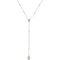 Collier Orusbijoux Collier Argent Rhodi&eacute; Cravate Pierres Labradorite Argent&eacute; Grenoble