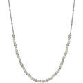 Collier Orusbijoux Collier Argent Dor&eacute; Perles Rhodi&eacute; Et Pierres Labradorite Argent&eacute; Grenoble