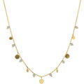 Collier Orusbijoux Collier Argent Dor&eacute; Pampilles Et Pierres Labradorite Dor&eacute; Grenoble