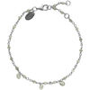 Bracelets Orusbijoux Bracelet En Argent Rhodi&eacute; Pierres Naturelles Labradorite Argent&eacute;
