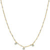 Collier Orusbijoux Collier En Argent Dor&eacute; Pierres Naturelles Labradorite Dor&eacute;