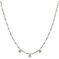 Collier Orusbijoux Collier En Argent Rhodi&eacute; Pierres Naturelles Labradorite Argent&eacute;