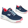 Baskets basses Skechers ARCH FIT Bleu