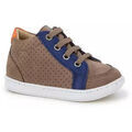 Boots enfant Shoo Pom BOUBA ZIP BOX TAUPE BLEU