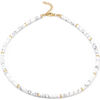 Collier Sixtystones Collier Perles Heishi Pierres -45 cm