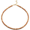 Collier Sixtystones Collier Perles Heishi Pierres -38 cm