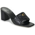 Mules femme sur Grenoble : Mules Coach QUILTED BLOCK HEEL SANDAL
