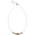 Collier Sixtystones Collier Perles Heishi Pierres -38 cm