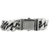 Bracelets Orusbijoux Gourmette Bracelet Argent Grand Mod&egrave;le Argent&eacute;