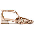 Chaussures escarpins Gioseppo Femme Chaussures, Escarpins en Cuir tress&eacute; - 75660PL Dor&eacute; Grenoble