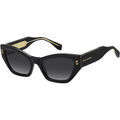 Lunettes sur Grenoble : Lunettes de soleil Marc Jacobs MJ 1117/S Lunettes de soleil, Noir/Gris, 54 mm