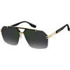 Lunettes de soleil Marc Jacobs MARC 837/S Lunettes de soleil, Or/Gris, 63 mm Dor&eacute;