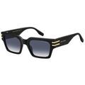 Lunettes sur Grenoble : Lunettes de soleil Marc Jacobs MARC 787/S Lunettes de soleil, Noir/Bleu, 52 mm