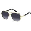 Lunettes de soleil Marc Jacobs MARC 784/S Lunettes de soleil, Or/Gris, 60 mm Dor&eacute;