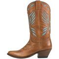 Bottes femme sur Grenoble : Bottes Sendra boots Santiags femme Lia Ref 65321 023 Marron Bleu